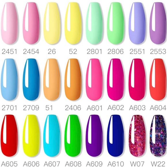 NEW! Rosalind Professional Nail Art 25 Gel Polish Set NIB. Never used. Bundle! - Picture 2 of 3